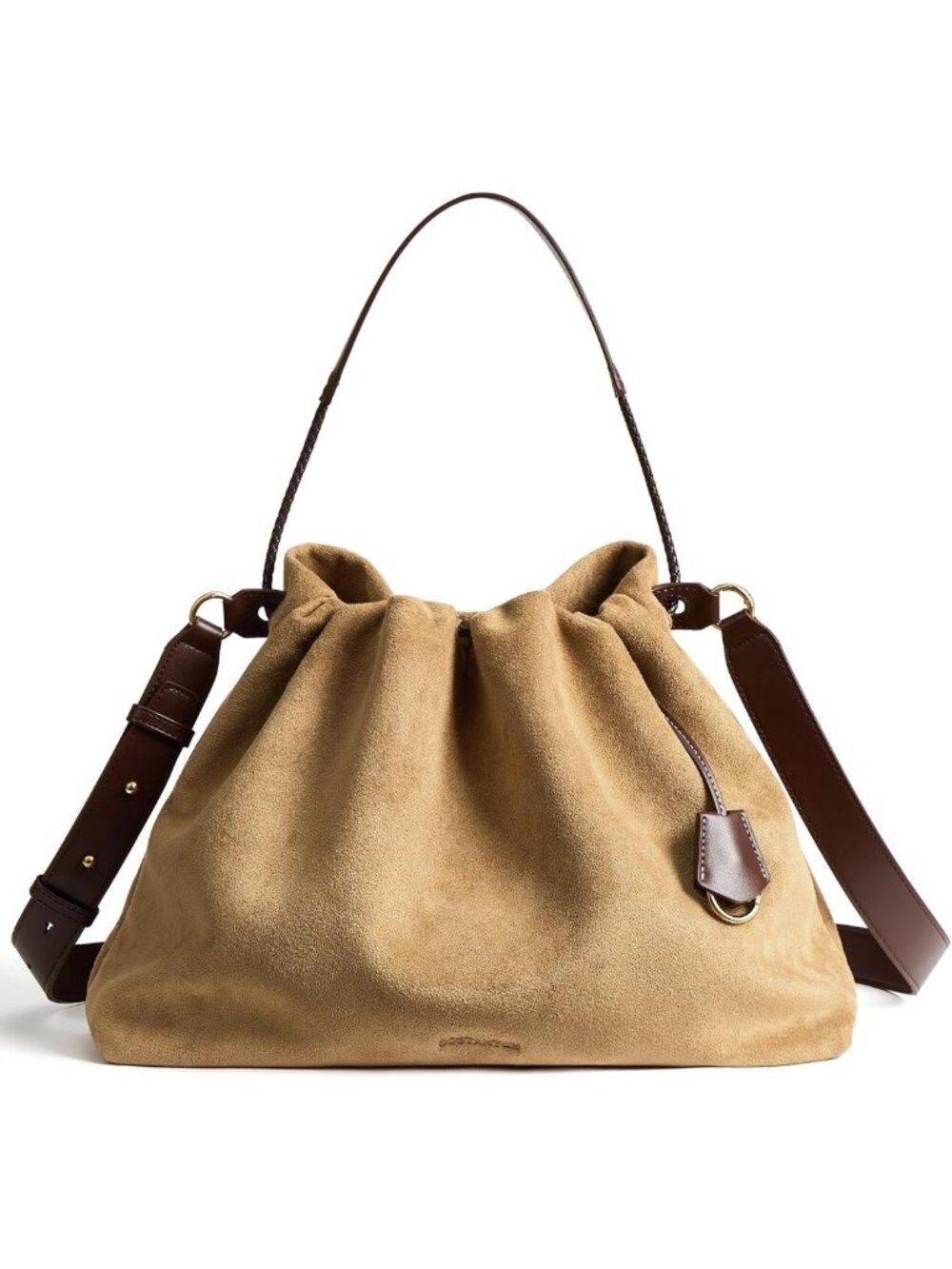 Chic Slouchy Hobo Bag for Women | Drawstring Crossbody Shoulder Purse